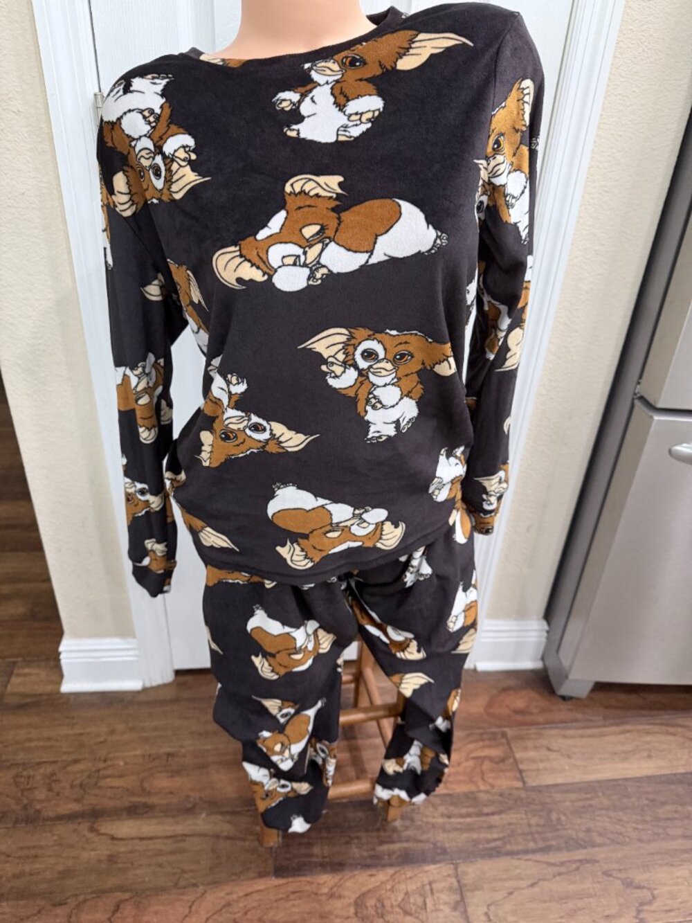 Primark Gremlins Gizmo Plush Pajama Set XS 2-4 Fuzzy Lounge PJs Warner Bros